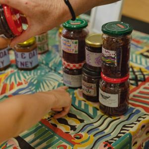 School Food Matters photo of jars of homemade chutney